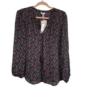 Joie Calla B Tassel Tie Silk Blouse Top Floral Size S Stitch Fix New